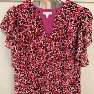 Anna Cate SS Flutter Sleeve Blouse